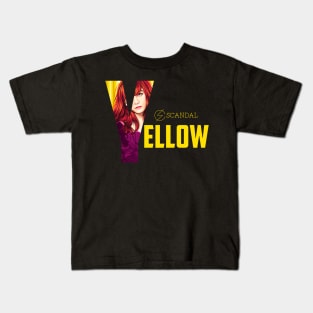 RINA YELLOW (2016) Kids T-Shirt